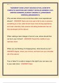 TEENSMART EXAM LATEST 2025&sol;2026 ACTUAL EXAM WITH  COMPLETE QUESTIONS AND CORRECT DETAILED ANSWERS &lpar;100&percnt;  VERIFIED ANSWERS&rpar; &vert;ALREADY GRADED A&plus;&vert; &vert;&vert;PROFESSOR  VERIFIED&vert;&vert; &vert;&vert;BRANDNEW&excl;&excl;&excl;&vert;&vert;