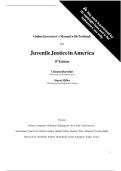 Juvenile Justice in America 8th Edition Bartollas Miller Test Bank &vert; Instructor's Manual & Chapter Quizzes