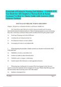 Essentials of Pediatric Nursing 3rd Edition &ndash; COMPLETE Test Bank for All Chapters &vert; Theresa Kyle & Susan Carman &vert; Verified A&plus; Study Guide with Answers &lpar;2023 Ultimate Edition&rpar;