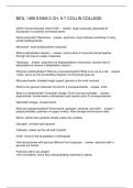 BIOL 1406 EXAM 2 CH&period; 5-7 COLLIN COLLEGE