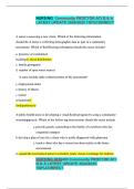 NURSING Community PROCTOR ATI Q & A LATEST UPDATE 2024&sol;2025