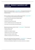 PCI ASV - Module 3 questions well answered 