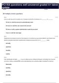 PCI ISA questions well answered graded A&plus; latest update