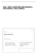 WGU - D692 &vert; QUESTIONS AND ANSWERS &vert; 2025 UPDATE &vert; 100&percnt; CORRECT