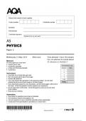 AQA AS Physics Paper 2 2025 &vert; Complete Revision Guide