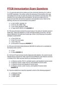 PTCB Immunization Exam Questions with correct Answers &lpar;A&plus; GRADED 100&percnt; VERIFIED&rpar;&vert; 2025&sol;2026
