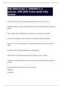 ISM 3004 Exam 1&comma; ISM3004 1-3 quizzes&comma; ISM 3004 exam study fully solved