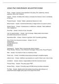 USAA P&C INSURANCE ADJUSTER EXAM