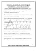 PHRM 849 - FINAL EXAM &vert; ACE EVERY QUIZ &vert; CONFIDENCE BACKED BY ACCURACY&excl;