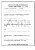 AVMG 1010 EXAM 3 &vert; ACE EVERY QUIZ &vert; CONFIDENCE BACKED BY ACCURACY&excl;