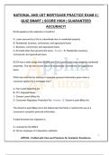 NATIONAL AND UST MORTGAGE PRACTICE EXAM 4 &vert; QUIZ SMART &vert; SCORE HIGH &vert; GUARANTEED ACCURACY&excl;