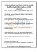 NATIONAL AND UST MORTGAGE PRACTICE EXAM 2 &vert; QUIZ SMART &vert; SCORE HIGH &vert; GUARANTEED ACCURACY&excl;