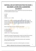 NATIONAL AND UST MORTGAGE PRACTICE EXAM 1 &vert; QUIZ SMART &vert; SCORE HIGH &vert; GUARANTEED ACCURACY&excl;