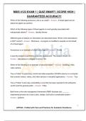 MSIS 4123 EXAM 1 &vert; QUIZ SMART &vert; SCORE HIGH &vert; GUARANTEED ACCURACY&excl;