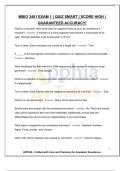 MBIO 3401 EXAM 1 &vert; QUIZ SMART &vert; SCORE HIGH &vert; GUARANTEED ACCURACY&excl;