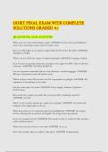 GOJET FINAL EXAM WITH COMPLETE  SOLUTIONS GRADED A&plus;  