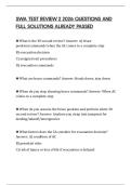 SWA TEST REVIEW 2 2026 QUESTIONS AND FULL SOLUTIONS ALREADY PASSED