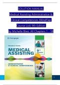 Medical Assisting Competencies 9e &ndash; Complete Solutions &lpar;Chapters 1&ndash;58&rpar;