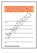 DELIVER - PRAXIS 5422 PART 2 EXAM QUESTIONS WITH 100&percnt; CORRECT ANSWERS LATEST VERSION 2025&sol;2026&period;