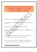 PSYC 2440 FINAL EXAM QUESTIONS WITH 100&percnt; CORRECT ANSWERS LATEST VERSION 2025&sol;2026&period;