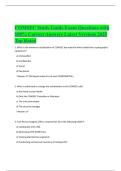 COMSEC Study Guide Exam Questions with 100- Correct Answers Latest Versions 2025 Top Rated&period;
