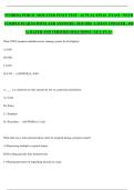 FLORIDA PUBLIC ADJUSTER STATE TEST   ACTUAL FINAL  EXAM  &vert; WITH COMPLETE QUESTIONS AND ANSWERS &vert; 2025&sol;2026  LATEST UPDATED &vert; 100 &percnt; RATED AND VERIFIED SOLUTIONS &vert; GET AN A&plus;