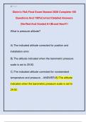 Gleim&rsquo;s FAA Final Exam Newest 2026 Complete 100  Questions And 100&percnt;Correct Detailed Answers  &lpar;Verified And Graded A&plus;&rpar;Brand New&excl;&excl;&excl;&excl;