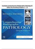 Test Bank Comprehensive Radiographic Pathology 8th Edition By Eisenberg Chapters 1 - 12&vert; Graded A&plus;&vert; Guaranteed Pass&vert; Updated 2025&sol;2026