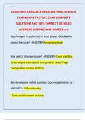 GUIDEWIRE ASSOCIATE EXAM AND PRACTICE 2026  EXAM NEWEST ACTUAL EXAM COMPLETE   QUESTIONS AND 100&percnt; CORRECT DETAILED  ANSWERS &lpar;VERIFIED AND GRADED A&plus;&rpar; 