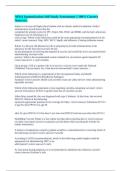 APhA Immunization Self-Study Assessment &vert;&vert; 100&percnt; Correct Answers&period;
