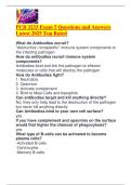 PCB 3233 Exam 5 Questions and Answers Latest 2025 Top Rated