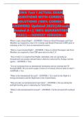 SWA Test 1 ACTUAL EXAM QUESTIONS WITH CORRECT SOLUTIONS &lpar;100&percnt; CORRECT ANSWERS&rpar; Updated 2025&vert;&vert;Already Graded A&plus;&vert;&vert; 100&percnt; GUARANTEED PASS&vert;&vert;<<NEWEST VERSION>>