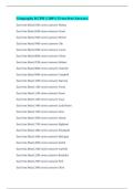 Geography KCPD &vert;&vert; 100&percnt; Error-free Answers&period;