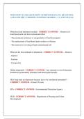   WISCONSIN LEAD ABATEMENT SUPERVISOR EXAM &vert; QUESTIONS  AND ANSWERS &vert; VERIFIED ANSWERS GRADED A&plus; &vert; LATEST EXAM 