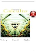 TEST BANK FOR CALCULUS 8TH EDITION VARBERG