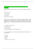 NCIDQ IDPX Practice Exam Questions And Answers Latest Graded A&plus;