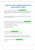 NURS 225&sol; NURS225 Nutrition Proctored Exams &vert; WCU &lpar;Latest 2026 UpdateS STUDY BUNDLE PACKAGE WITH SOLUTIONS&rpar; 100&percnt; Verified Questions & Answers &vert; Grade A&plus;