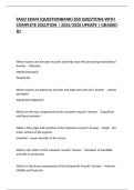 FAGD EXAM &lpar;QUESTIONBANK&rpar; 850 QUESTIONS WITH COMPLETE SOLUTION &vert; 2025&sol;2026 UPDATE &vert; GRADED A&plus;