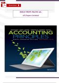 Solution Manual for Accounting Principles&comma; Volumes 1 & 2&comma; 9th Canadian Edition by Jerry J&period; Weygandt &vert; Step-by-Step Answers