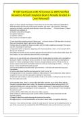 TF-CBT Cert Exam with All Correct & 100&percnt; Verified Answers&vert; Actual Complete Exam&vert; Already Graded A&plus; &lpar;Just Released&rpar;