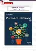 Solution Manual for Personal Finance&comma; 14th Edition by E&period; Thomas Garman & Raymond E&period; Forgue &vert; Complete Chapter Solutions