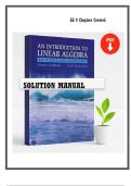 solution manual for Introduction to Linear Algebra for Science and Engineering 3rd Edition by Norman 