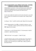 MOA 120 QUESTIONS AND CORRECT DETAILED  ANSWERS  &lpar;VERIFIED ANSWERS&rpar; ALREADY GRADED A&plus; 