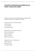 CPSM EXAM 2 QUESTIONS AND ANSWERS 2025&sol;26 UPDATE &vert; SOLVED 100&percnt; CORRECT&period;