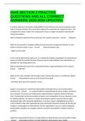 D545 SECTION 3 PRACTICE QUESTIONS AND ALL CORRECT ANSWERS 2025-2026 UPDATED&period;