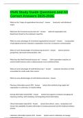 D545 Study Guide Questions and All Correct Answers 2025-2026&period;
