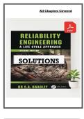 solution Manual to reliability engineering 2nd edition by bradley &lpar;1&rpar;