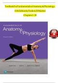 Fundamentals of Anatomy & Physiology – Test Bank (Chapters 1–29) | 11th Edition | Frederic H. Martini | Complete Exam Practice Questions with Answers