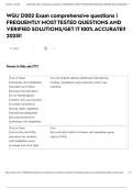WGU D002 Exam comprehensive questions | FREQUENTLY MOST TESTED QUESTIONS AND VERIFIED SOLUTIONS/GET IT 100% ACCURATE!! 2025!!