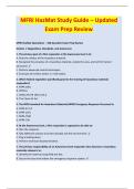MFRI HazMat Study Guide &ndash; Updated  Exam Prep Review
